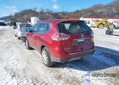 2014 Nissan Rogue S from USA, damaged, VIN 5N1AT2MV0EC821629